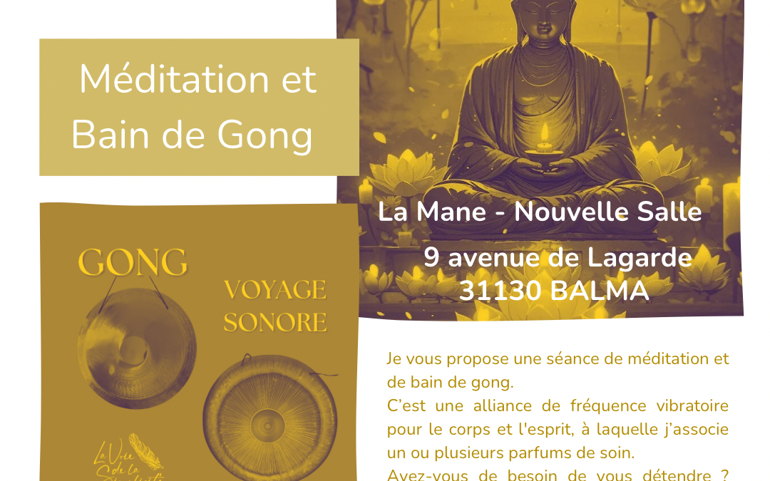 Atelier de méditation et bain sonore