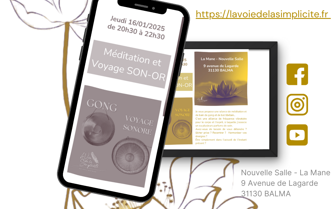 Atelier méditation et voyage sonore