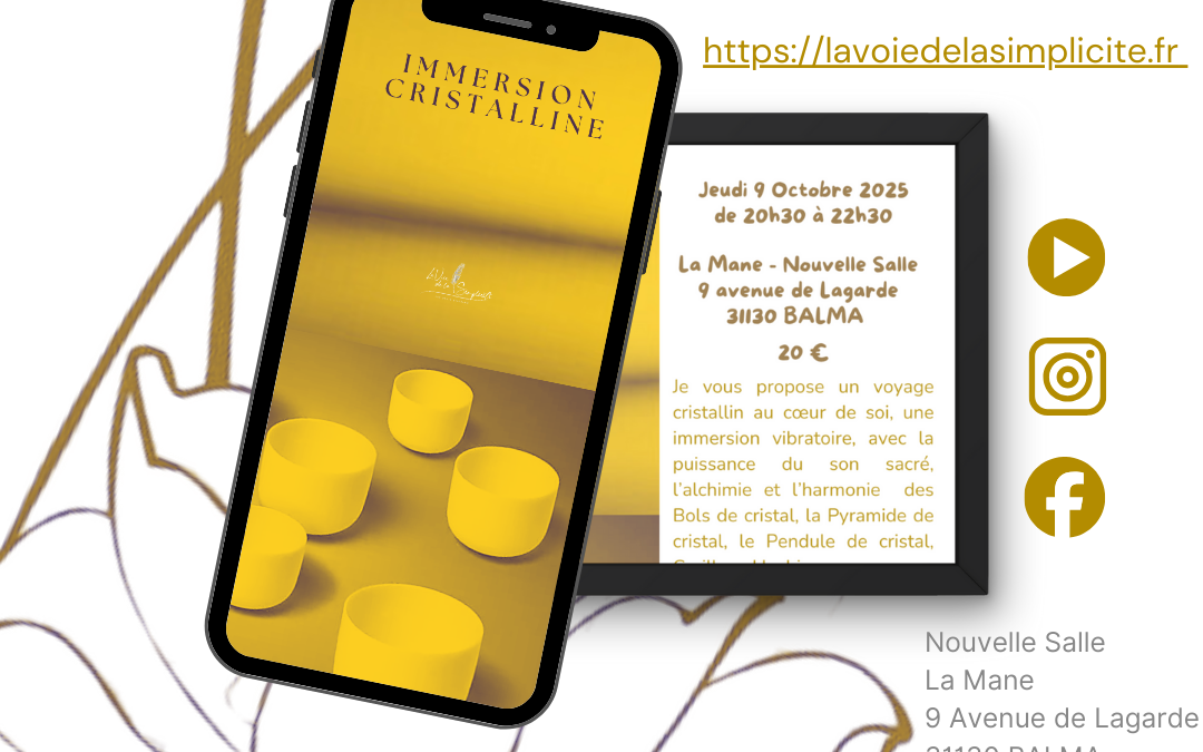 Atelier – Voyage Sonore Cristal